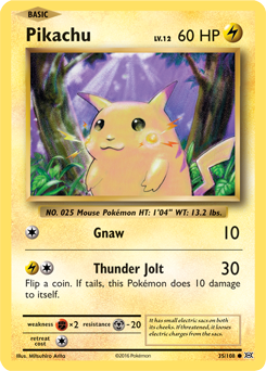 Pikachu, XY, TCG Card Database