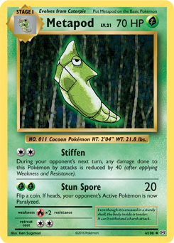 Metapod  Pokemon, Pokemon pokedex, 150 pokemon