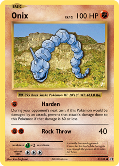 Onix Pokedex