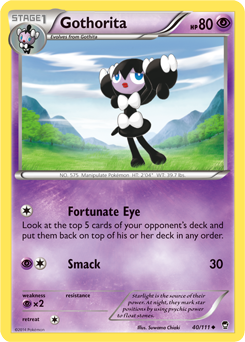 Shaorika Animes. Gothorita - Pokémon TCG