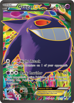 Pokemon Trading Card Game XY4 034/088 RR Mega Gengar EX (Rank A)