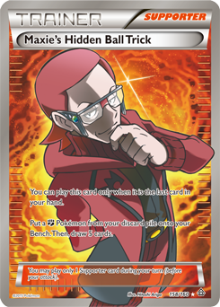 Maxie S Hidden Ball Trick Xy Primal Clash Tcg Card Database Pokemon Com