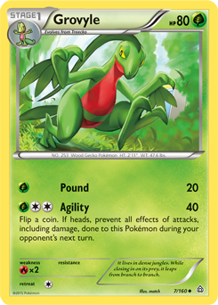 Grovyle Xy Primal Clash Tcg Card Database Pokemon Com