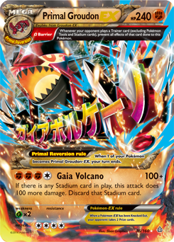 Code Card - Hoenn Collection [Primal Groudon EX] - XY - Phantom