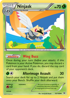 Ninjask - #0291 -  Pokédex