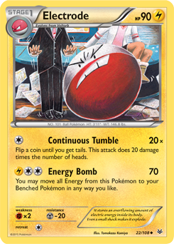 Voltorb & Electrode Pokemon Advanced Action Card – JAB Games13