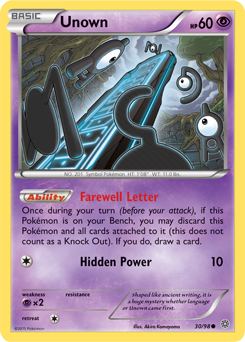 Unown  Pokédex