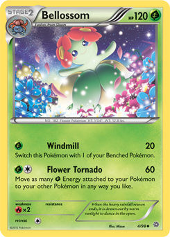 Pokemon 8182 Mega Bellossom Pokedex: Evolution, Moves, Location, Stats