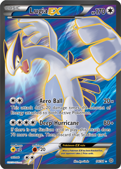 lugia pokemon card ex