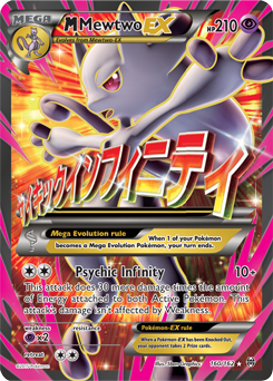 pokemon mega evolution cards mewtwo