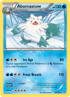 Abomasnow Astral Radiance Pokemon Card