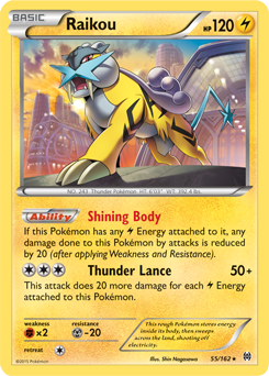 Raikou-EX (02/22), Busca de Cards