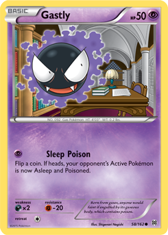 Pokemon Basic Card PICK ONE OR MORE FROM DROP DOWN MENU Free Shipping GASTLY 