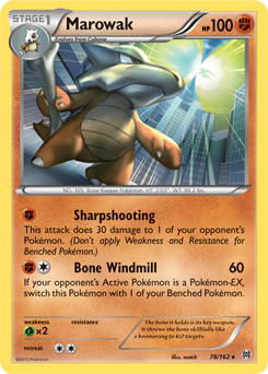 marowak pokemon card