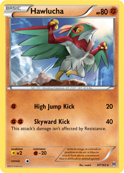 Hawlucha - 97/114 - Steam Siege – Card Cavern Trading Cards, LLC