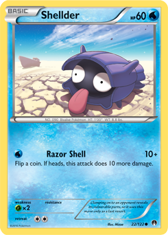 Pokemon BREAKpoint Shellder #23