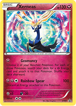 Pokemon - Carte Pokémon Doré - ANGLAISE US Neuf XerneaS EX