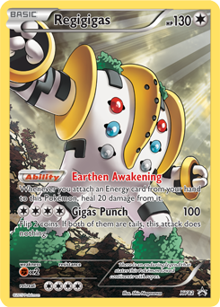 Pokemon Diamond and Pearl Stormfront Card - Regigigas (H)