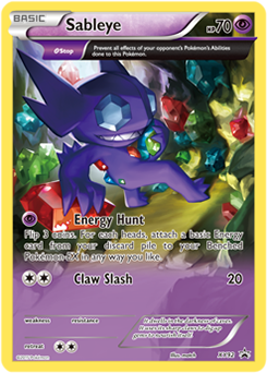 sableye evolution chart level