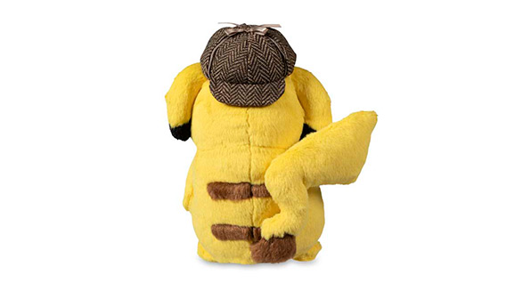 wrinkled face pikachu plush