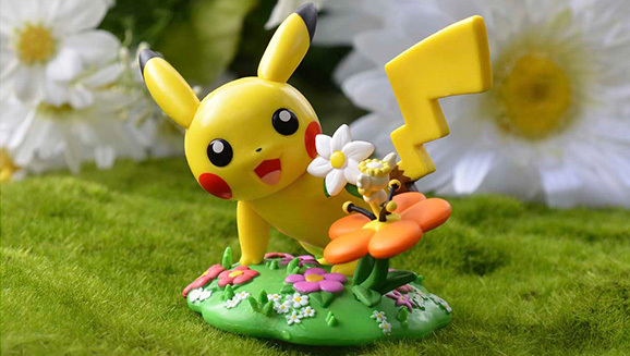 pokemon a day with pikachu figure