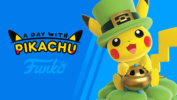 Pokemon Center Exclusive A Day with Pikachu Funko Completely Thank-Full 