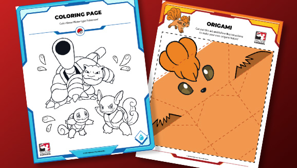 Pokemon Activity Sheets For Kids Puzzles Mazes Coloring Pages And More Pokemon Com