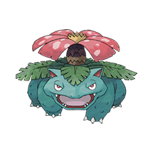 Teaser showing Venusaur