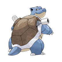 Teaser showing Blastoise