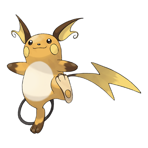 Raichu  Pokédex