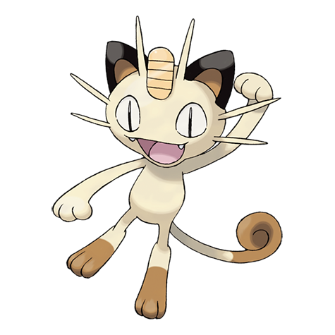 pokemon meowth evolution chart