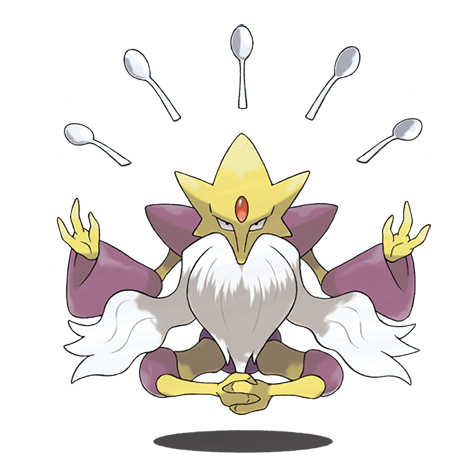 Alakazam - #065 -  Pokédex