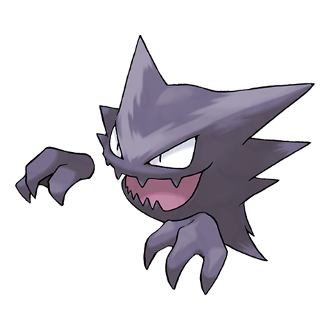 Gengar Haunting in 2023  Ghost pokemon, Pokemon art, Pokemon