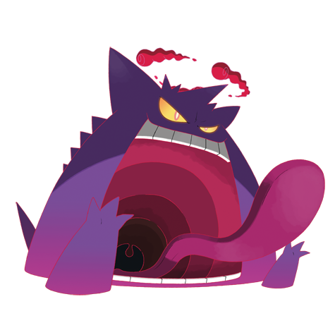 Shiny Mega Gengar  Ghost type pokemon, Dark pokémon, Pokemon pokedex