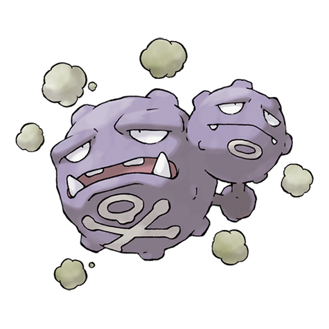 coughing pokemon