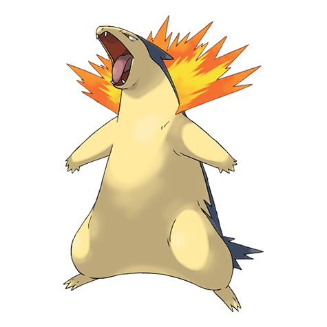 Typhlosion - #157 -  Pokédex