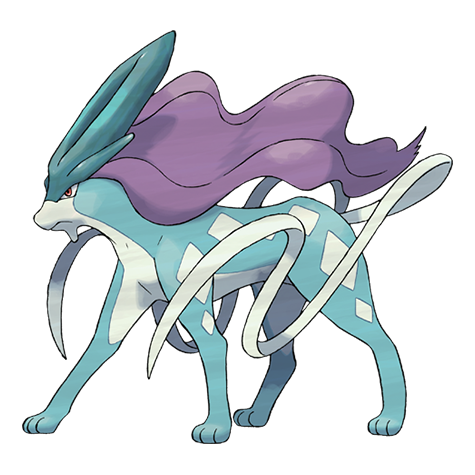 Suicune - #245 -  Pokédex