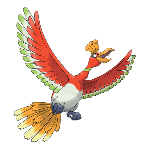 Shiny Ho-Oh to be available at Pokémon Center stores in Japan