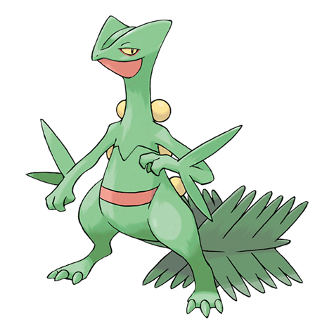 pokemon sceptile mega evolution