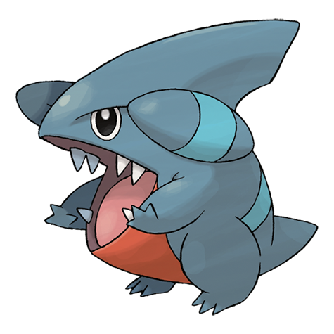 Gible - #443 -  Pokédex