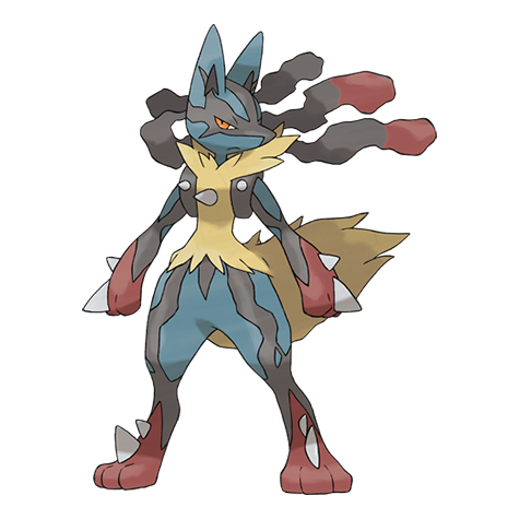 Lucario pokemon Shiny and Normal Mega and Regular -  Sweden