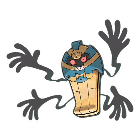 Resultado De Imagem para ataques de cofagrigus