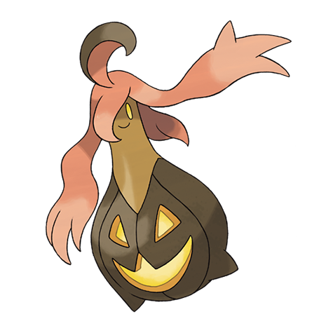 Pumpkaboo, Pokédex