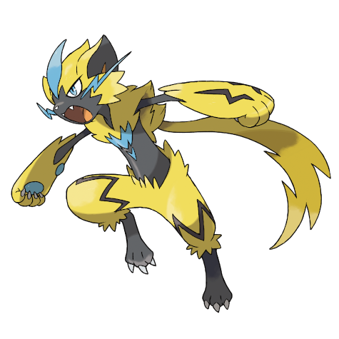 Resultado de imagem para ataques de zeraora