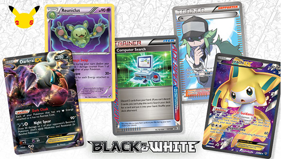 Black & White Black Star Promo EX Various Pokemon Trading Cards