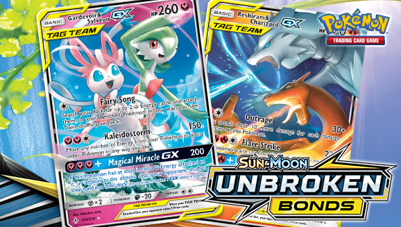 See The Team Cards From The Latest Pokemon Tcg Expansion Sun Moon Unbroken Bonds Pokemon Com