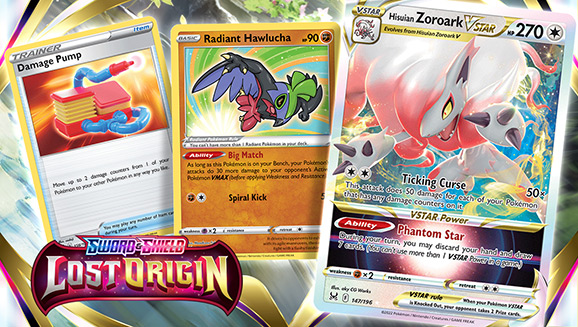 Pokemon Trading Card Game: Hisuian Zoroark Vstar Premium Collection ...