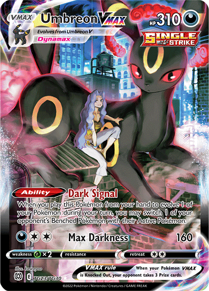 Close Look At Whimsicott VSTAR Umbreon V Umbreon VMAX Sylveon V 