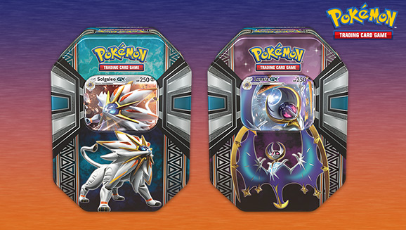 Legendary Pokemon Solgaleo and Lunala In The Alola Region - The