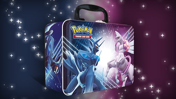 Pokemon Collectors Chest Tin Opening